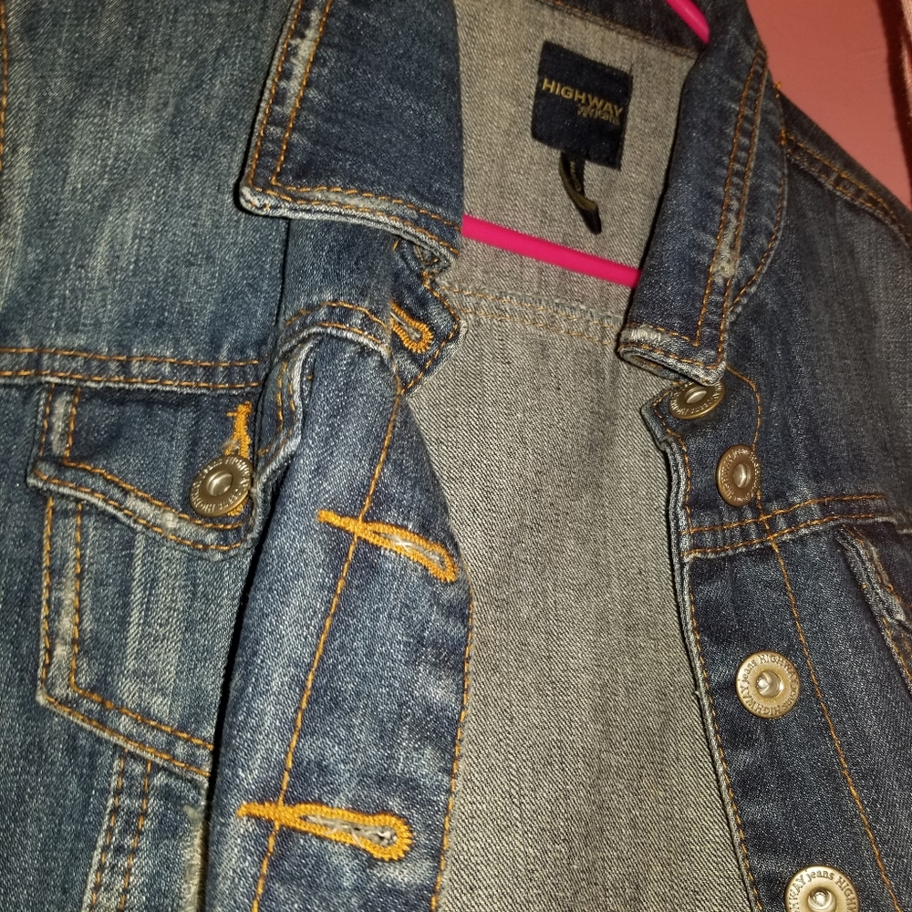 Dark Blue Jean Jacket